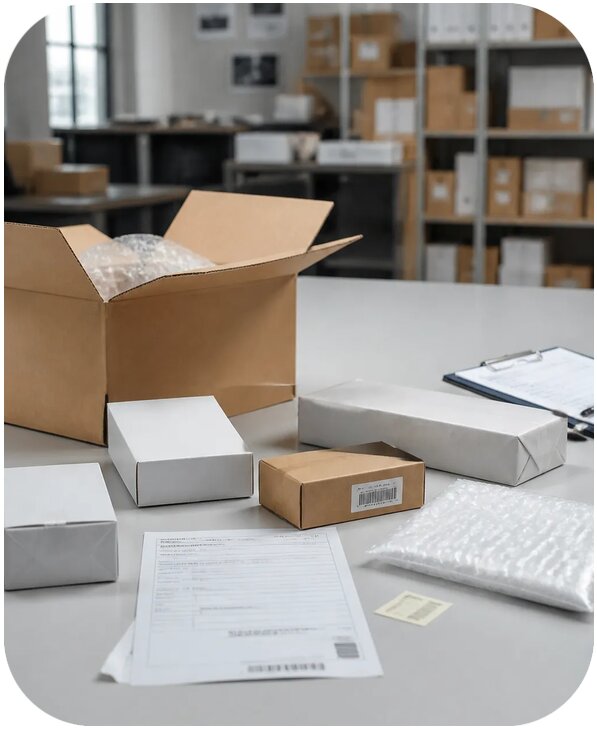 Заказ и доставка образцов продукции из Китая под ключ